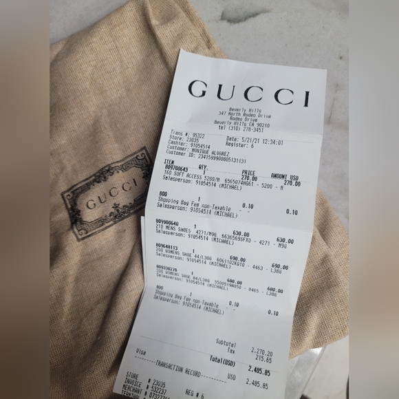 Gucci Floral 1977 Tennis - Picture 10 of 10